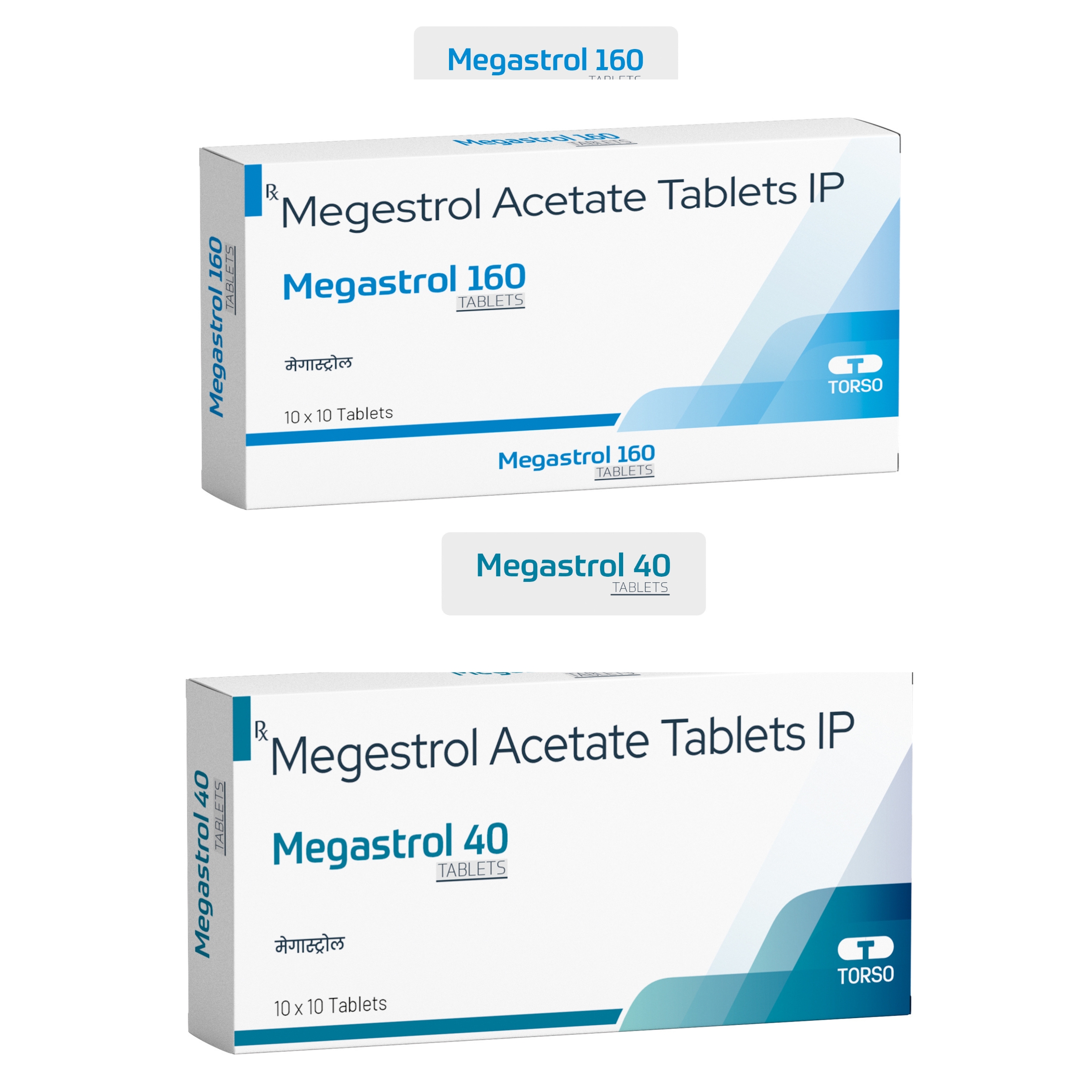 Megastrol 40 mg / 160 mg